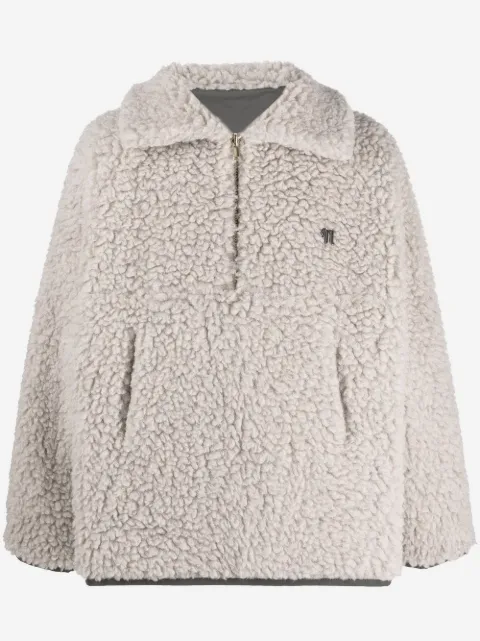 Nanushka reversible pullover jacket