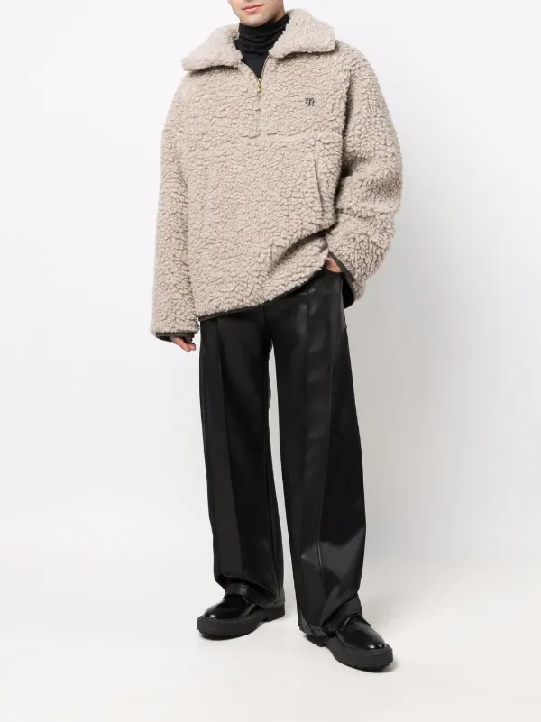 reversible pullover jacket