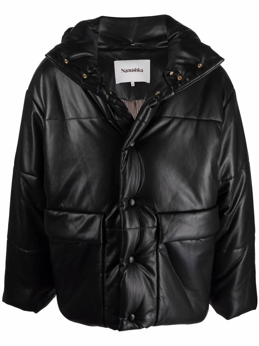 high-neck puffer jacket | Nanushka 