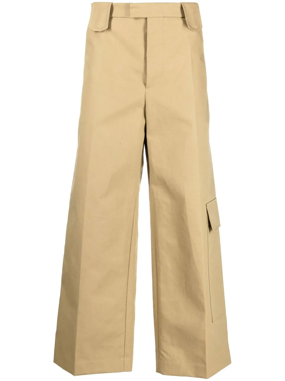 

Nanushka straight-leg utility trousers - Neutrals
