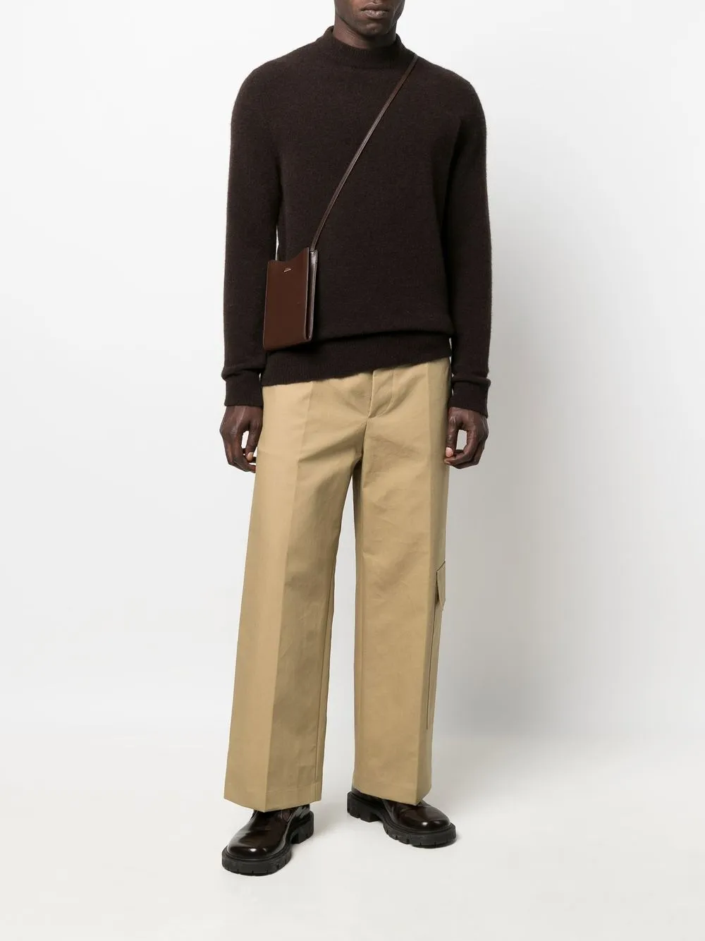 Nanushka Straight broek - Beige