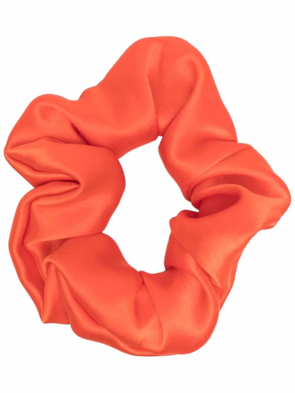 

Nanushka satin-finish large scrunchie - Orange