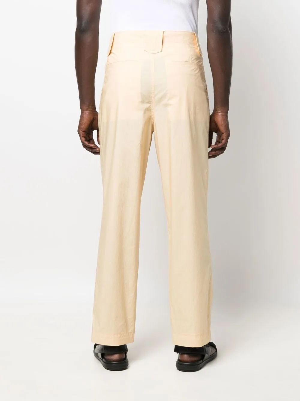 Nanushka High waist broek Beige