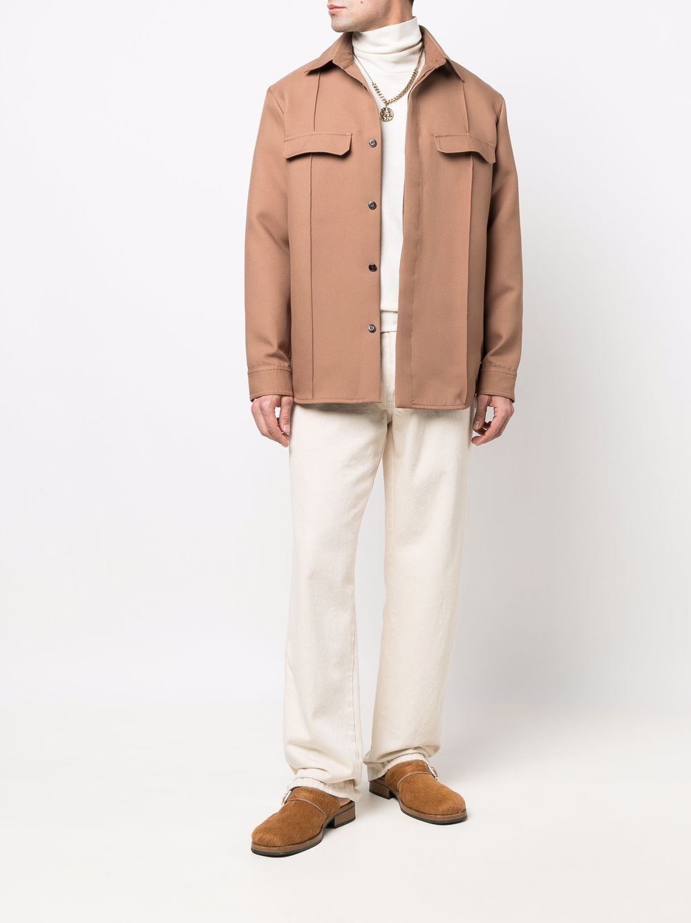 nanushka overshirt