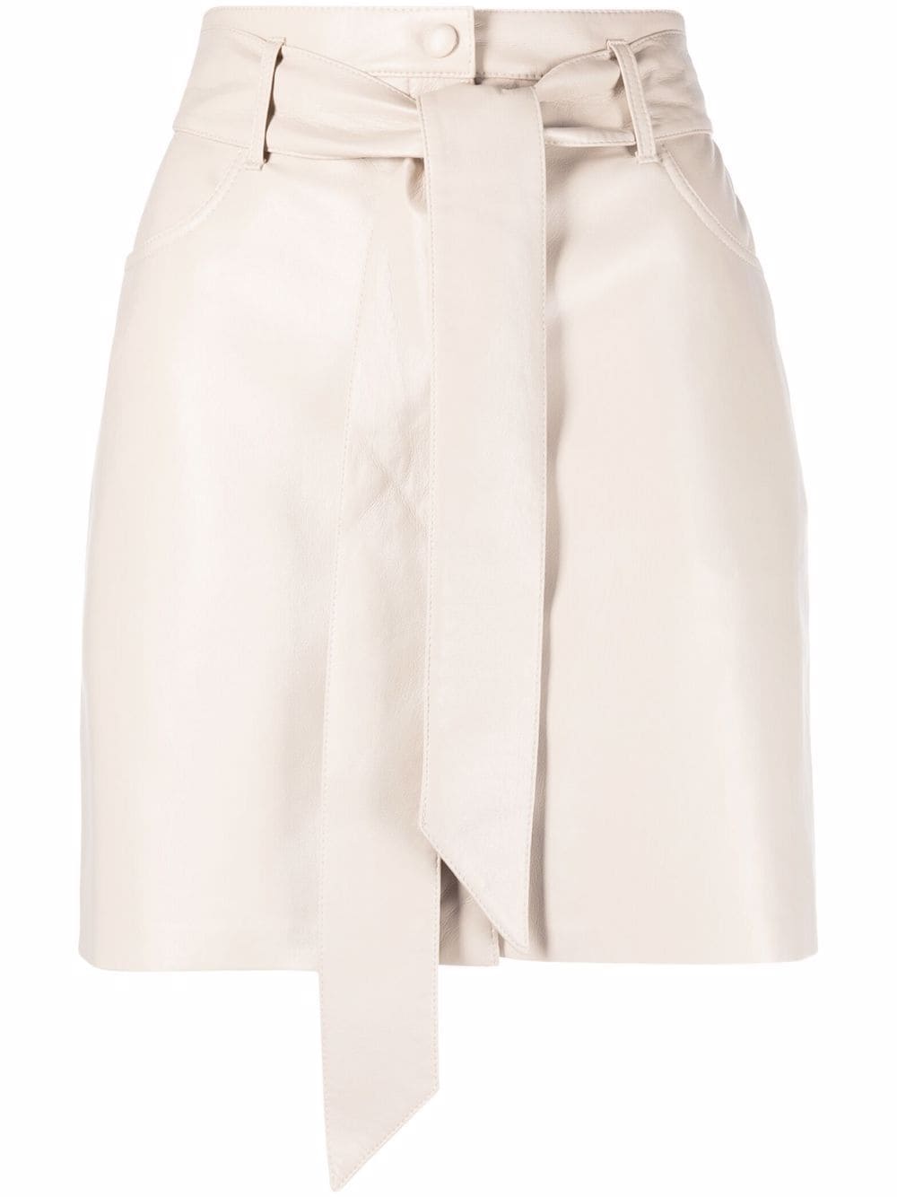 Image 1 of Nanushka A-line belted mini skirt