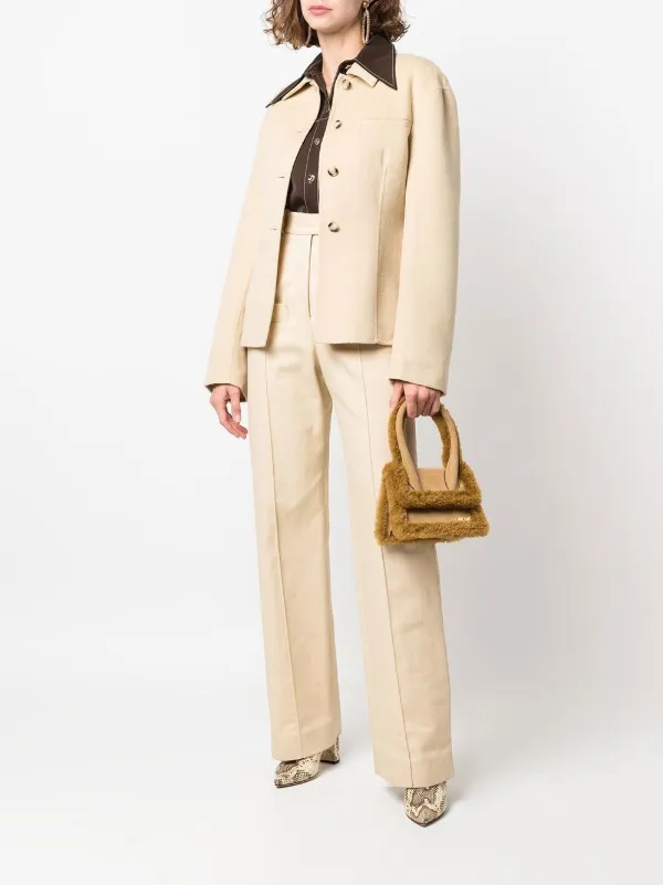 Nanushka シングルジャケット | ニュートラル | FARFETCH JP Nanushka シングルジャケット | ニュートラル | FARFETCH JP