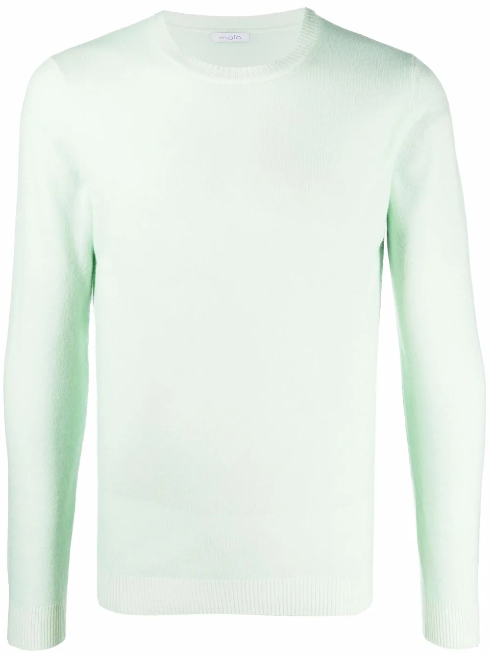 

Malo fine-knit cashmere-blend jumper - Green