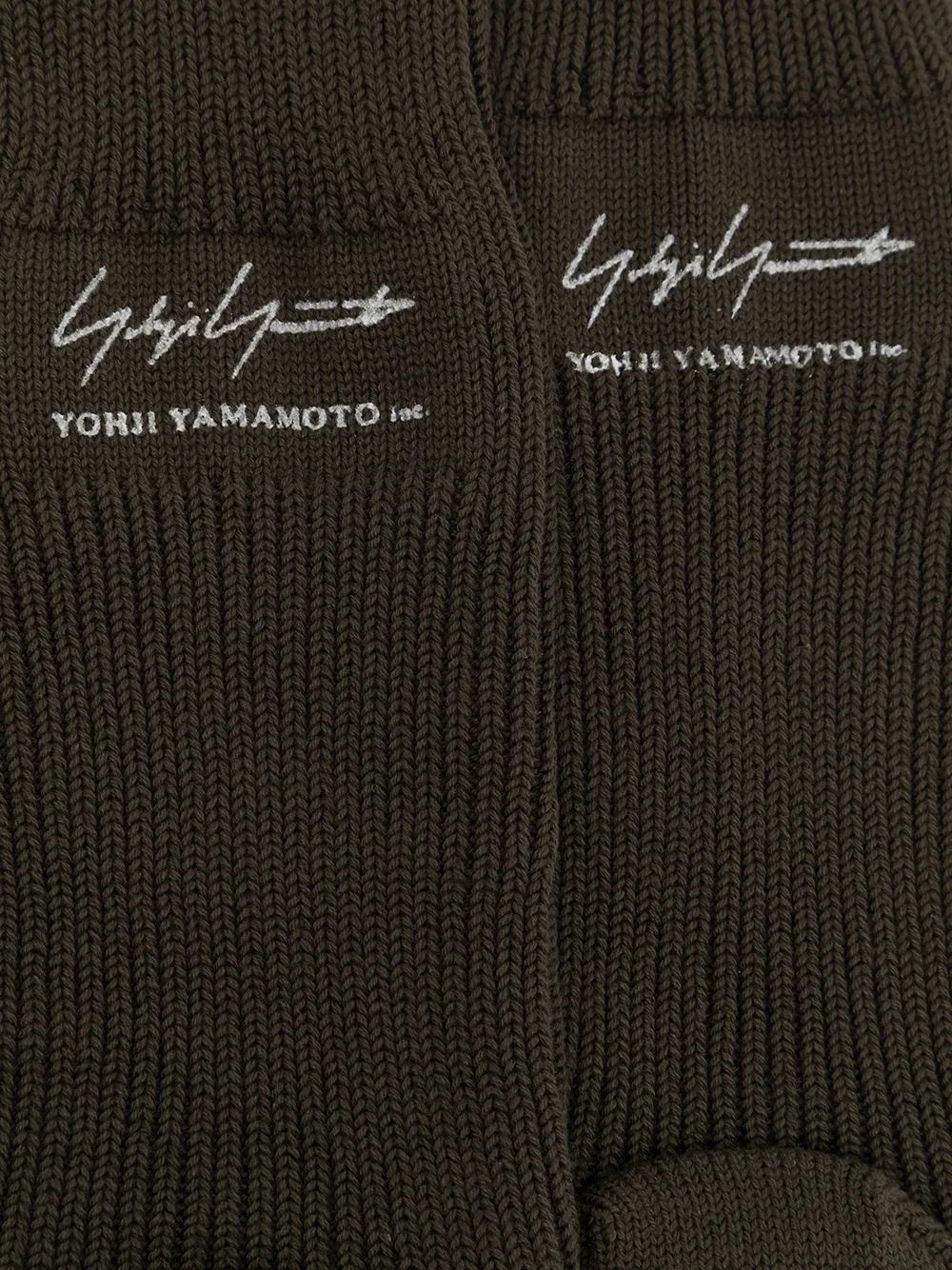 Yohji Yamamoto logo-print socks | Image 2