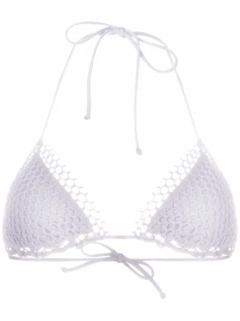 La Perla top de bikini estilo triángulo