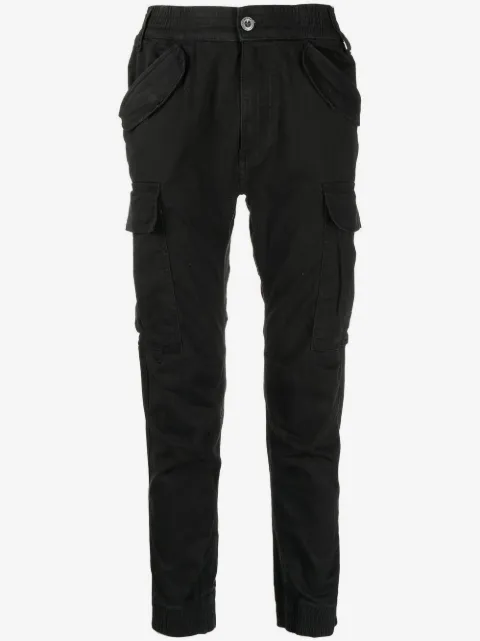 Alpha Industries pantalones con bolsillos con solapa
