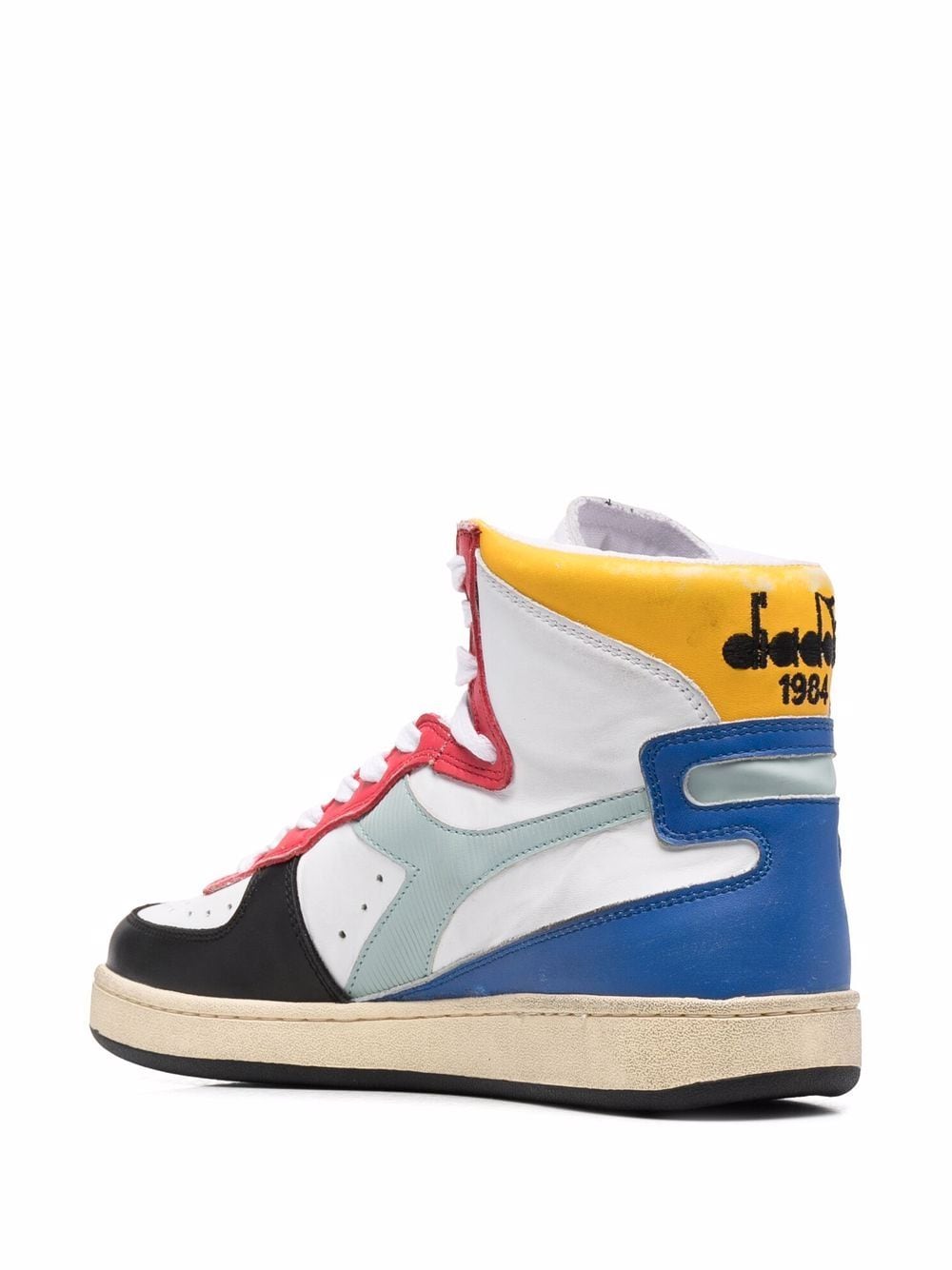 Diadora Panelled high-top Sneakers - Farfetch