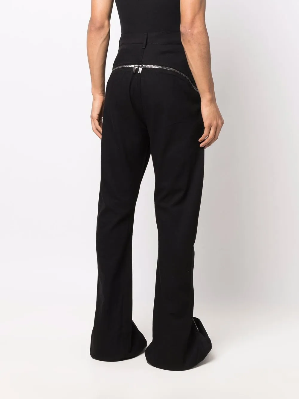 Rick Owens DRKSHDW zip-detail straight-leg Trousers - Farfetch