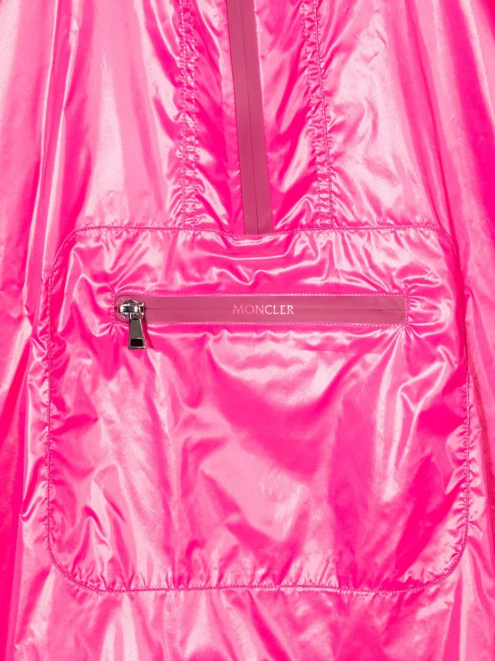  Moncler Enfant Regenmantel Mit Kapuze   Rosa 