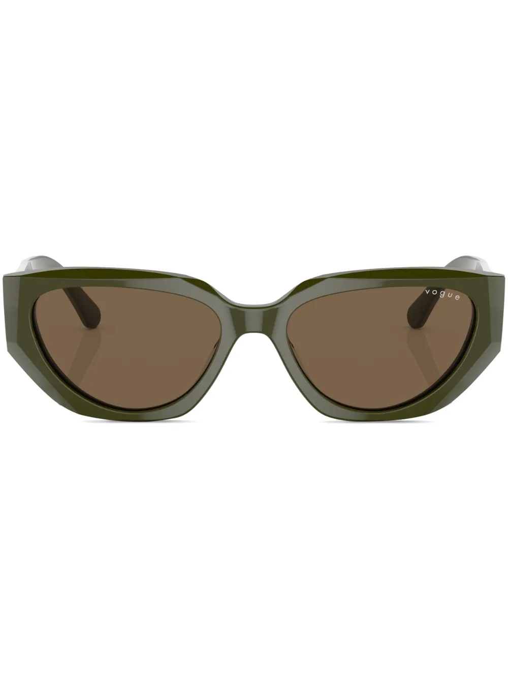 Vogue Eyewear cat-eye frame tinted sunglasses | Green | Image 1