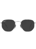 Ray-Ban RB8148 hexagonal-shape sunglasses - Silver