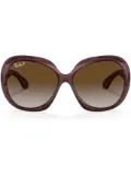 Ray-Ban Jackie Ohh II tinted sunglasses - Brown