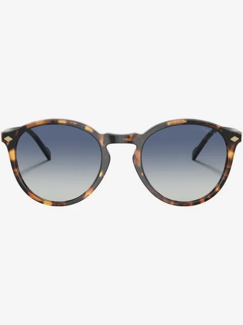 Vogue Eyewear Occhiali da sole tondi con effetto tartarugato