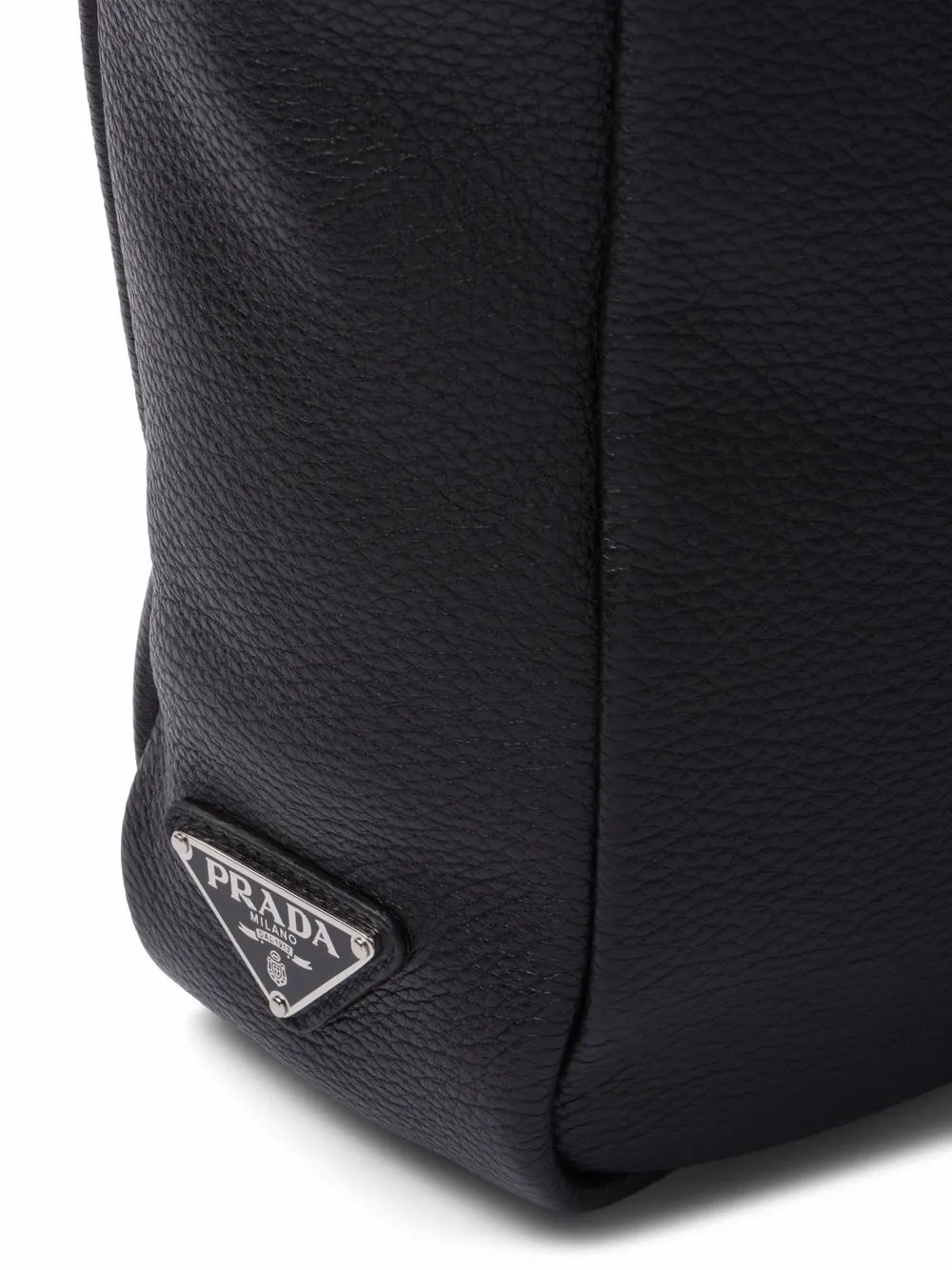 Prada trianglelogo Leather Tote Bag Farfetch