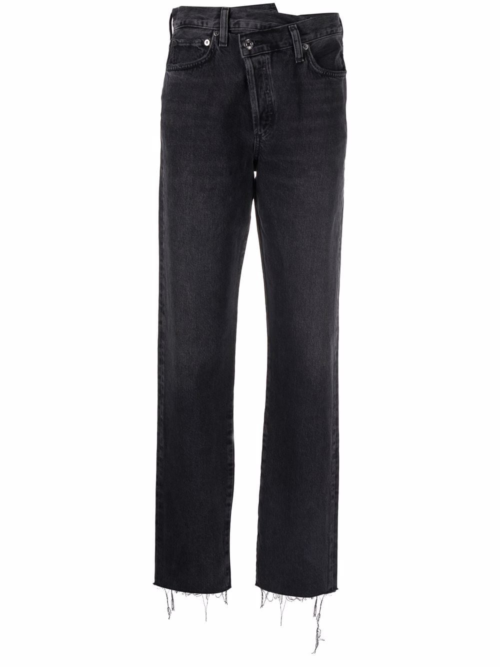 AGOLDE Criss Cross straight-leg Jeans - Farfetch