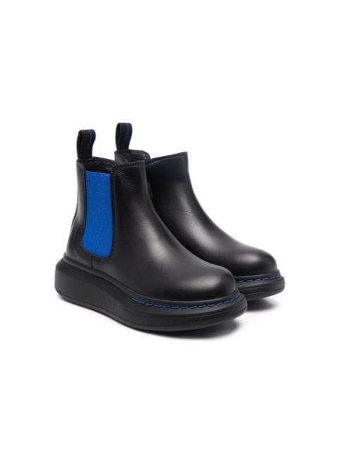 Alexander McQueen Kids - elasticated side-panel boots