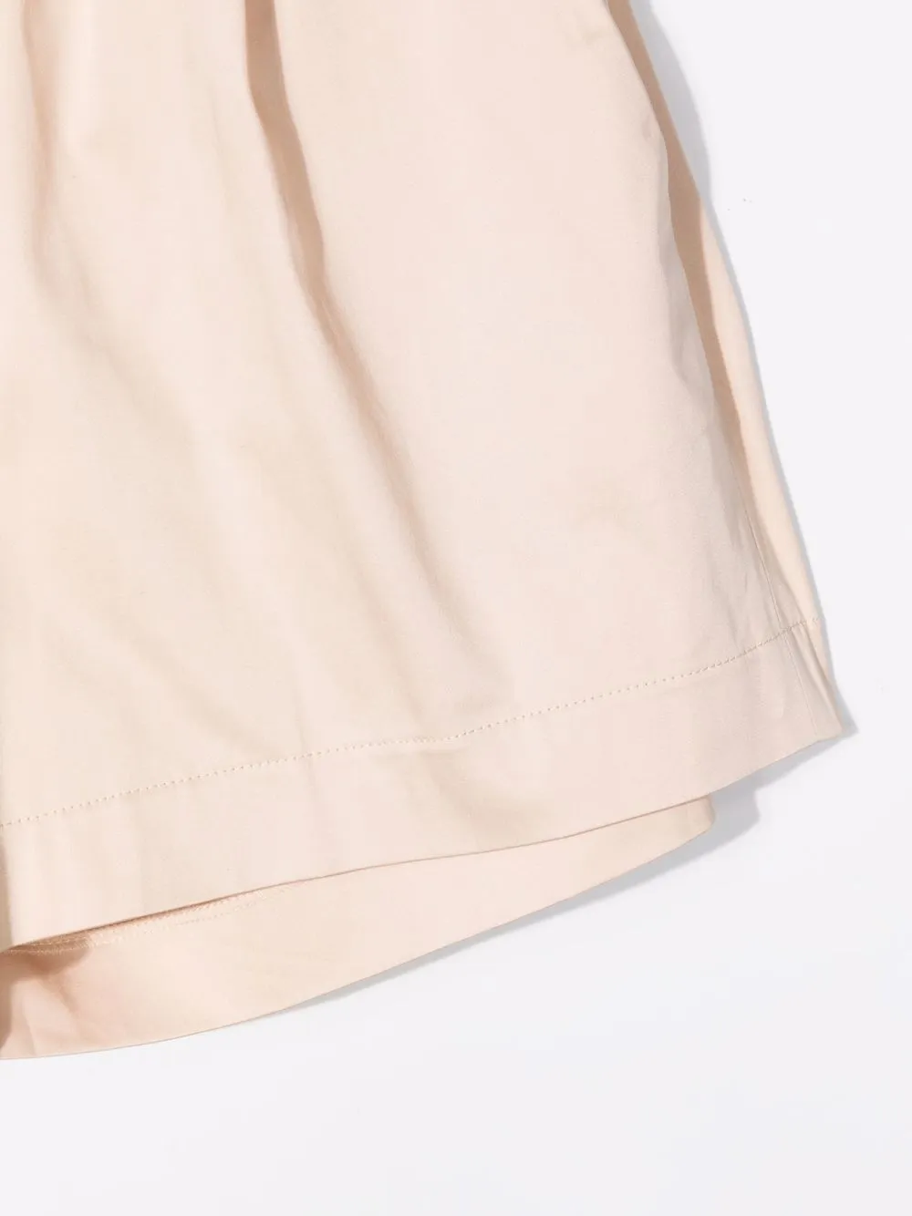  Moncler Enfant Shorts Mit Logo Bund   Nude 