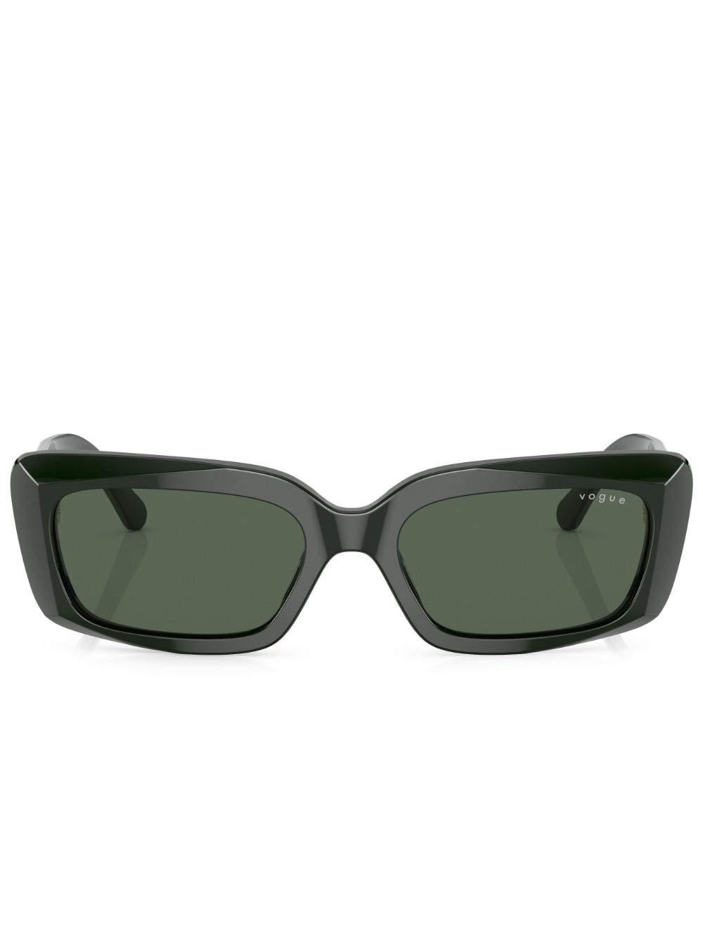 Vogue Eyewear rectangle-frame tinted sunglasses - Green