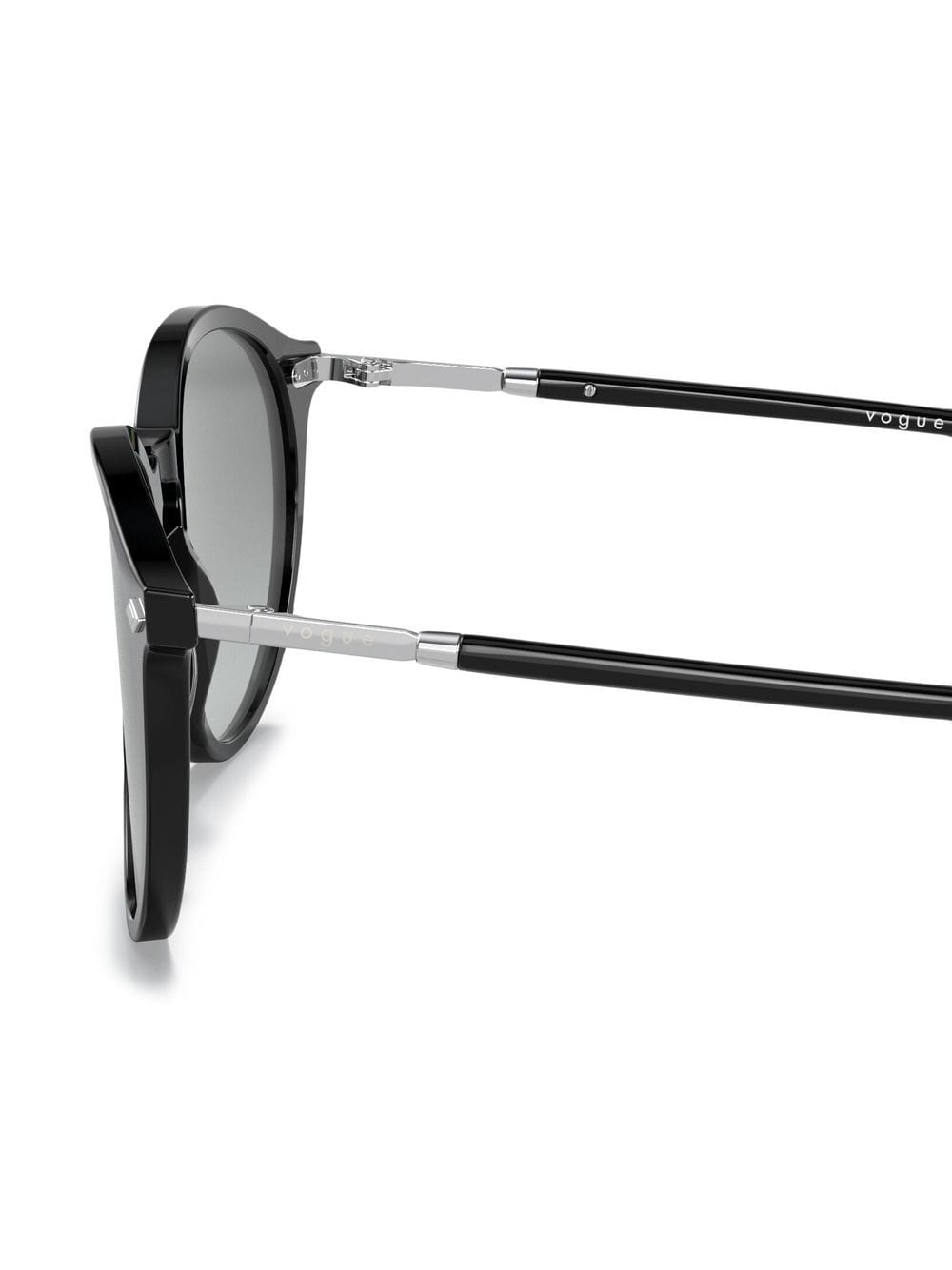 Shop Vogue Eyewear Round-frame Sunglasses In Schwarz