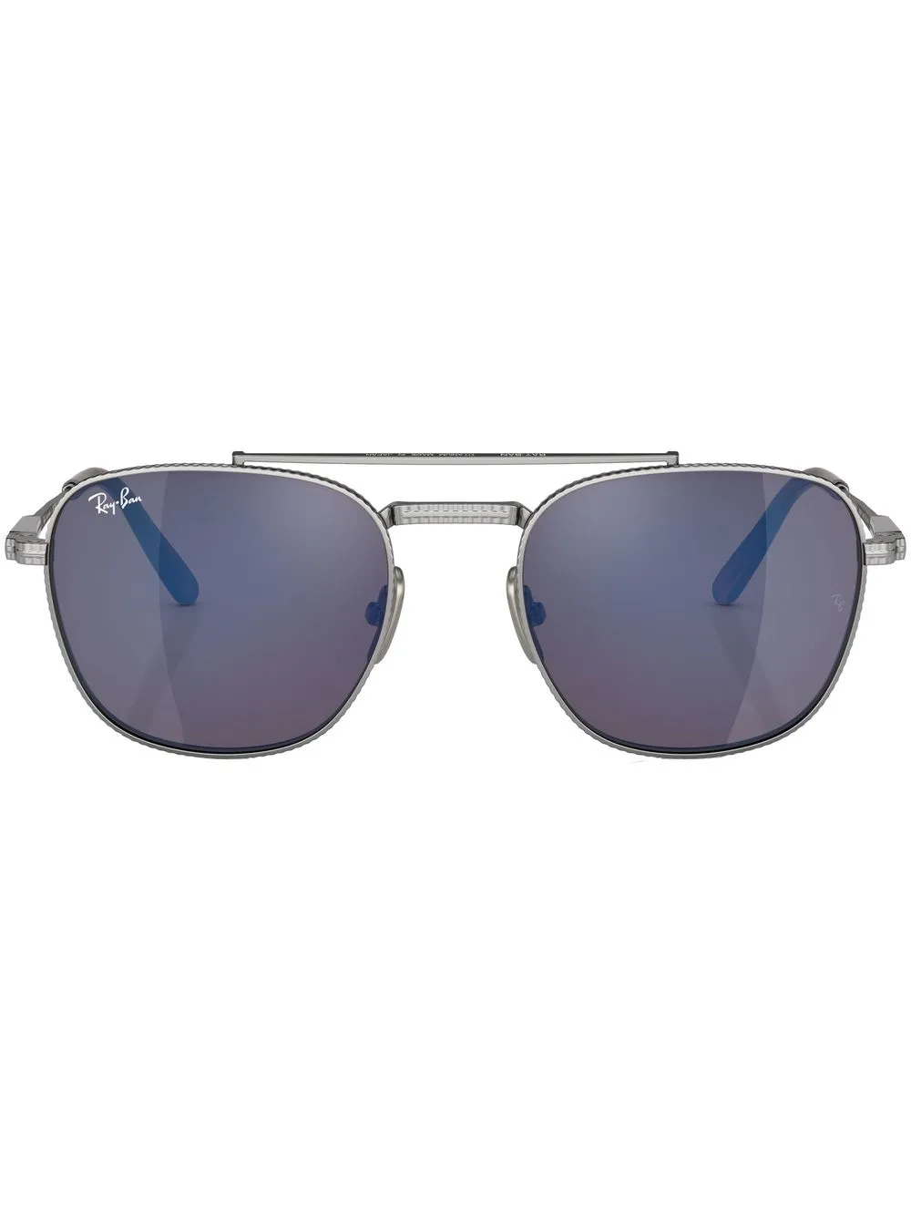 Ray Ban Unisex Sunglasses, Frank Ii Titanium 51 In Silber