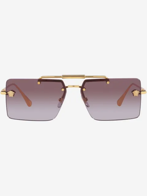 Versace Eyewear Medusa square-frame sunglasses