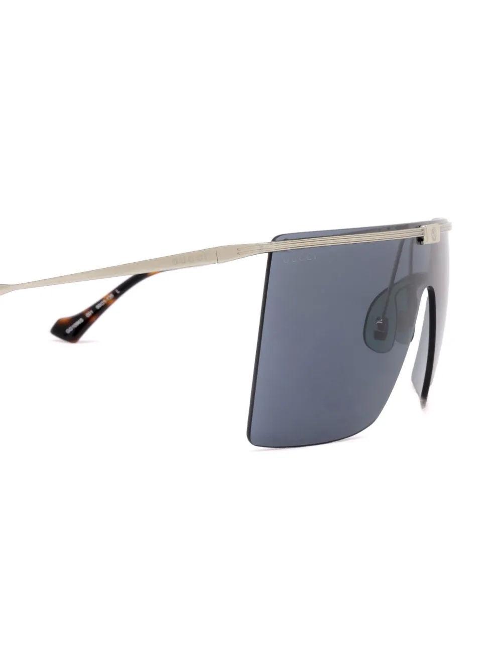 Gucci Eyewear squareframe Sunglasses Silver FARFETCH