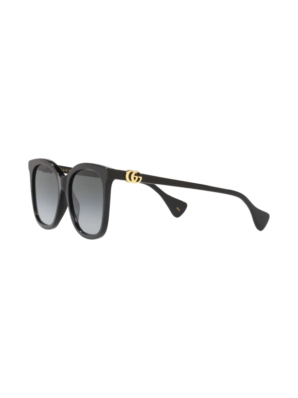 Gucci Oversized-frame Gg Sunglasses In Schwarz