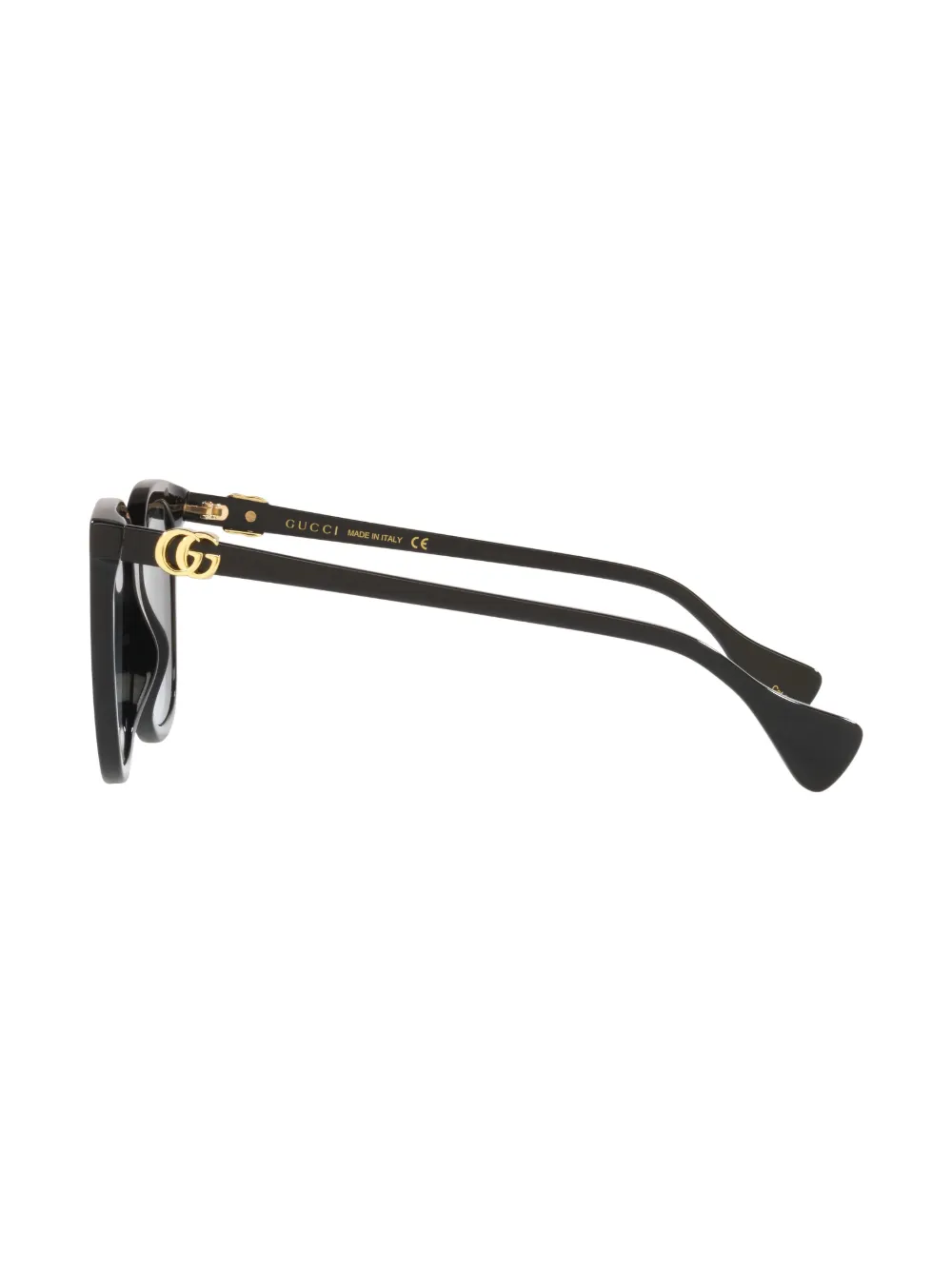 Gucci Oversized-frame Gg Sunglasses In Schwarz