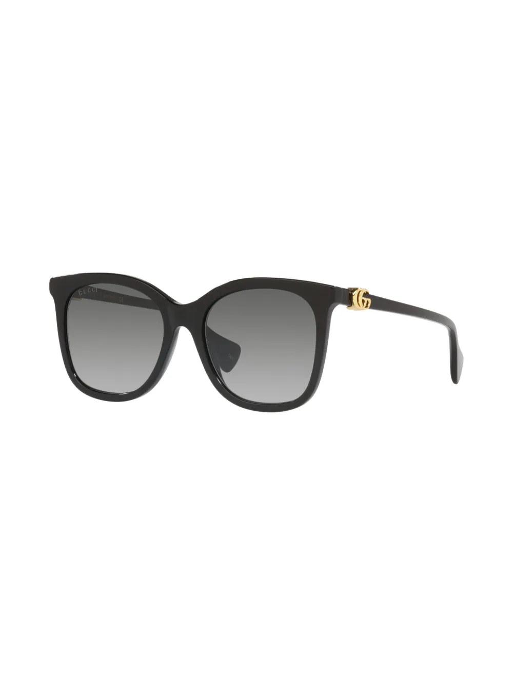 Gucci Oversized-frame Gg Sunglasses In Schwarz