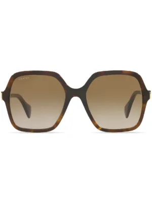 Dolce & Gabbana Eyewear トータスシェル サングラス | ブラウン