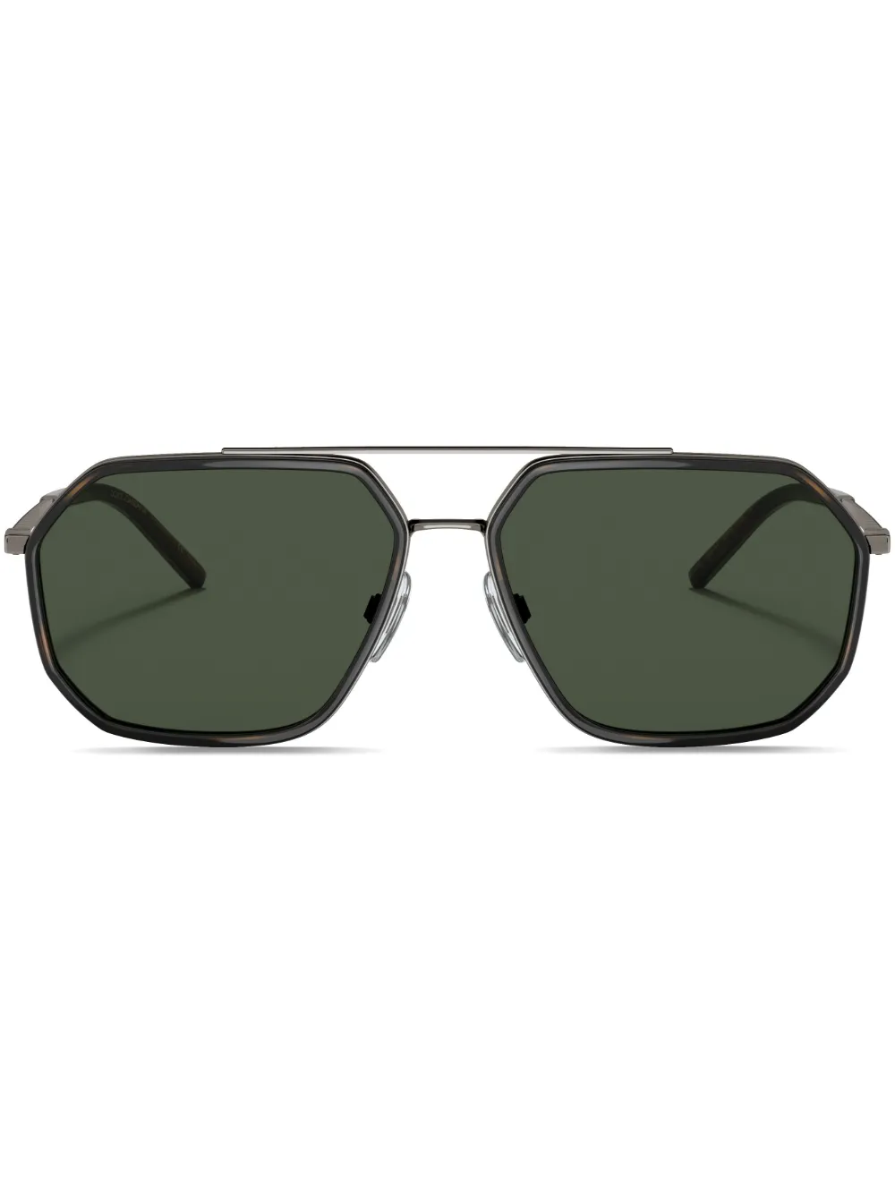 Dolce & Gabbana Eyewear Occhiali da sole geometrici - Marrone