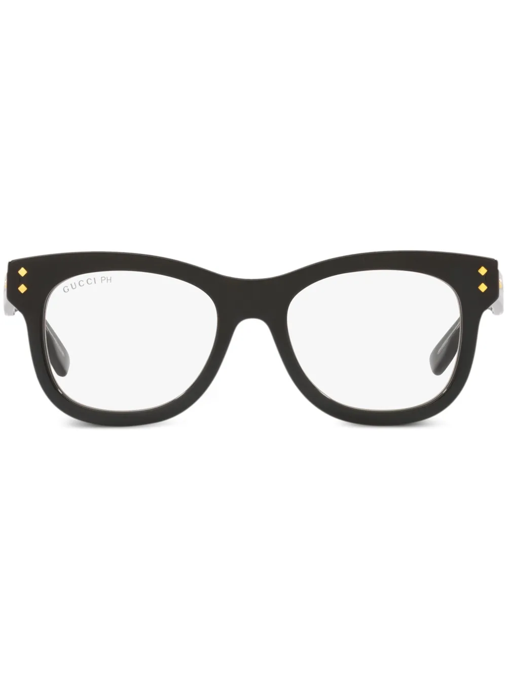 Gucci Eyewear نظارة بإطار مربع | أسود | Image 1
