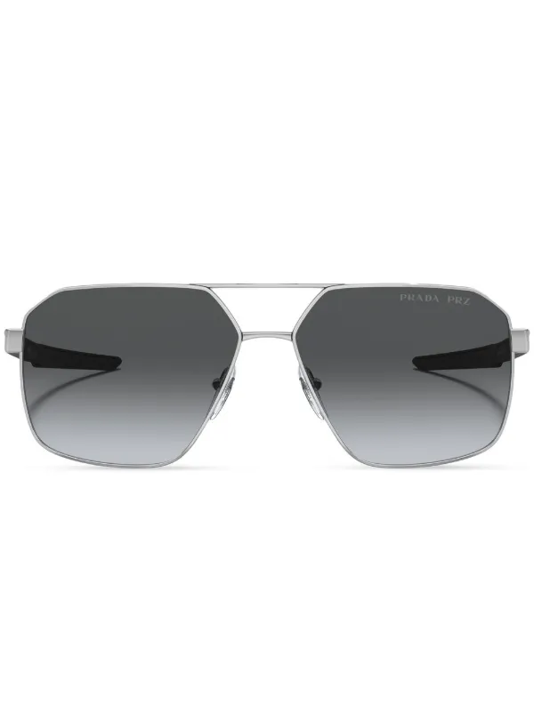 Mens white shop prada sunglasses