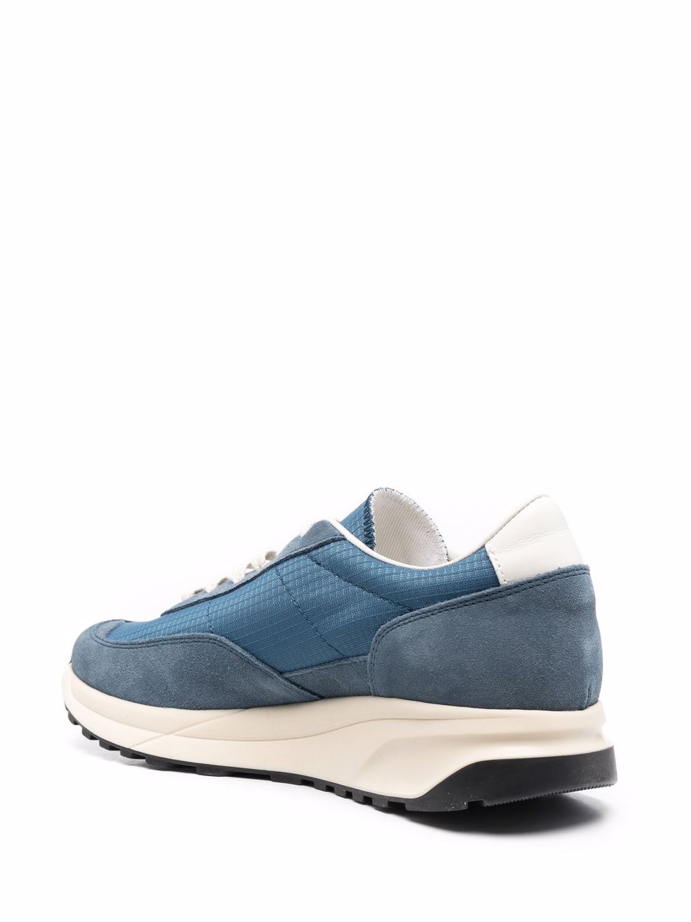 фото Common projects panelled suede trainers