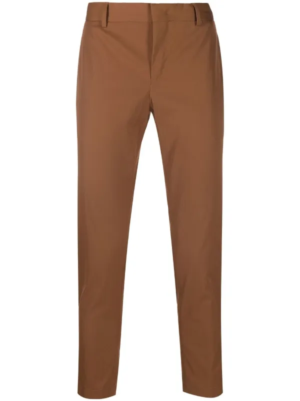 PT TORINO straight-leg Cropped Trousers 