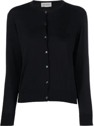 John Smedley fine-knit Cardigan - Farfetch