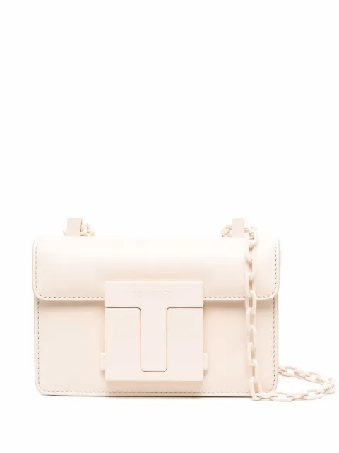 TOM FORD logo-plaque shoulder bag