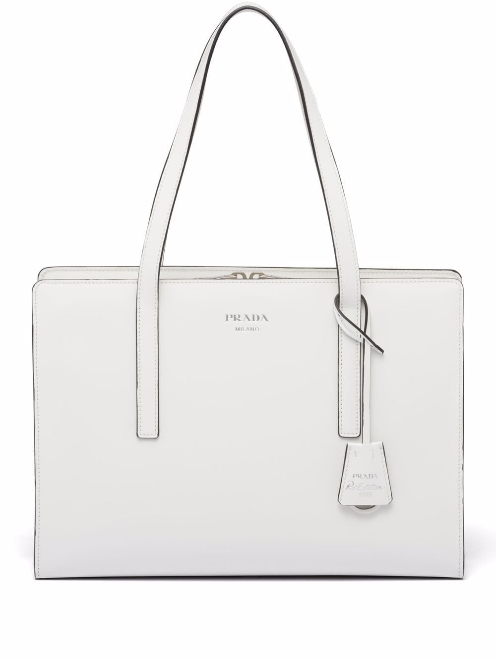 Prada Re-Edition 1995 Brushed-leather Medium Handbag