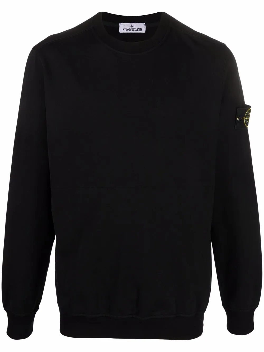 

Stone Island sudadera con distintivo Compass - Negro