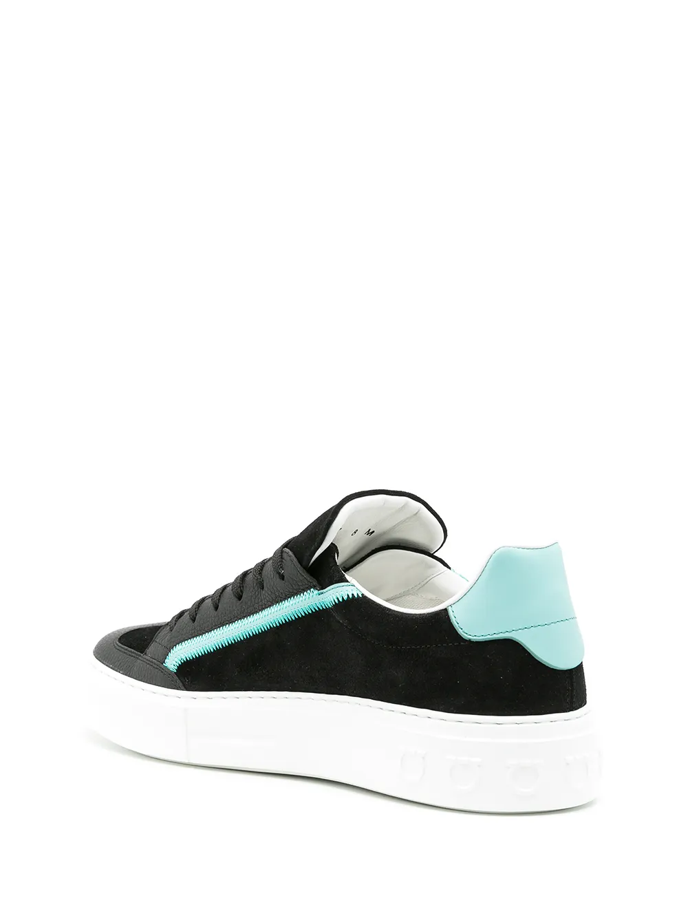 Ferragamo Borg 5 low-top sneakers Black