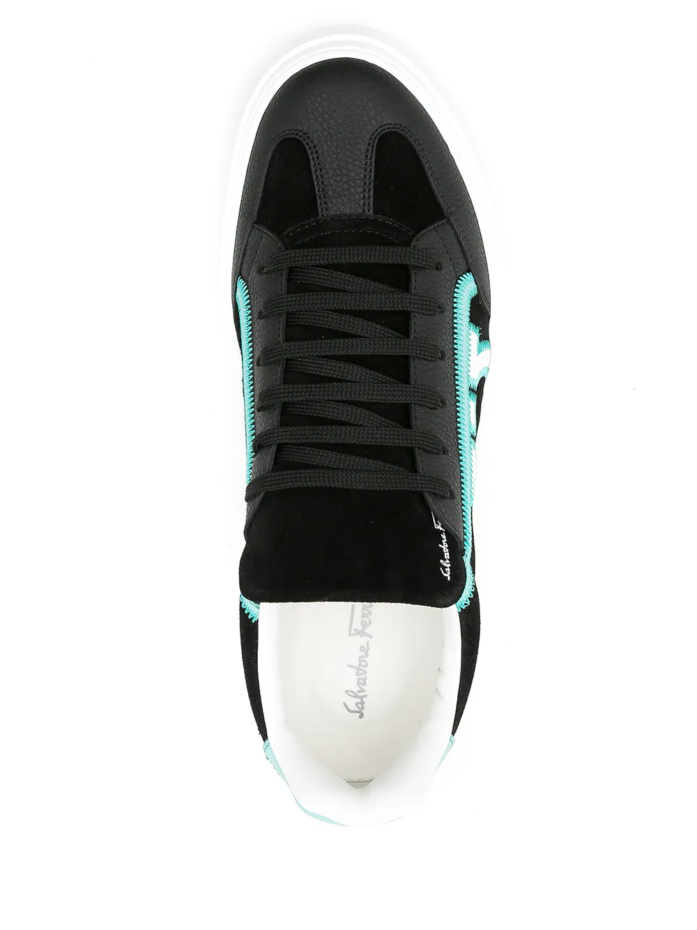 Ferragamo Borg 5 low-top sneakers Black