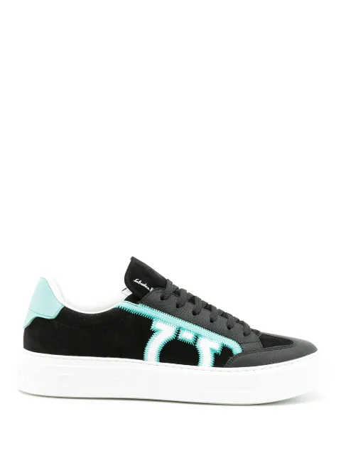 Ferragamo Tênis cano baixo Borg 5