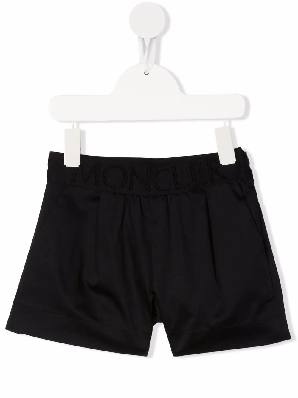 

Moncler Enfant shorts con logo en la pretina - Negro