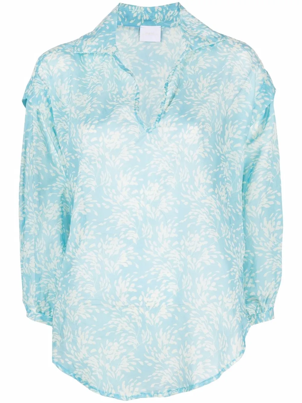 

Merci layered-design blouse - Blue