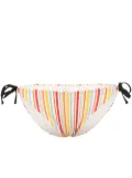 lemlem Mokati striped string-tie bikini bottoms - Multicolour