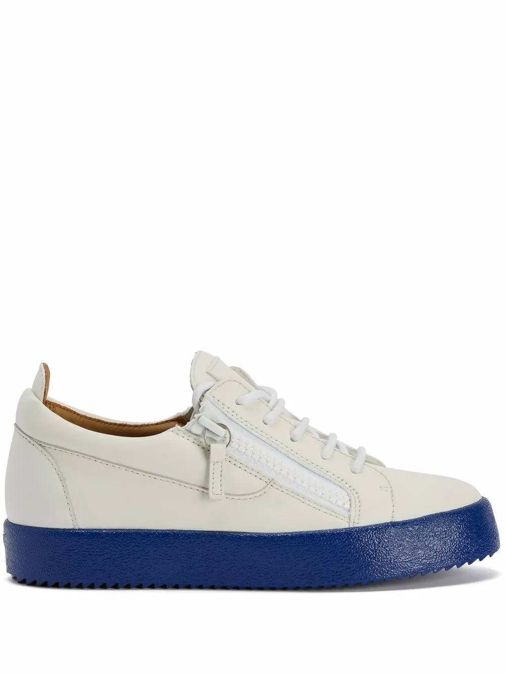 

Giuseppe Zanotti tenis bajos Frankie - Blanco